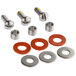 Sunkist bowl support screws and spacers with stainless steel screws and spacers.