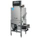 A CMA Dishmachines high temperature dishwasher with a stainless steel cabinet.