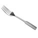 A Libbey stainless steel salad fork with a silver handle.