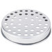 An American Metalcraft aluminum pizza pan with perforated holes.
