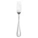 A Libbey stainless steel dinner fork with a silver handle.