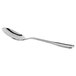 A Libbey stainless steel tablespoon with a silver handle and spoon.