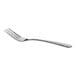 A close-up of a Libbey Windsor stainless steel dinner fork with a silver handle.