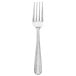 A Libbey stainless steel dinner fork with a silver handle.