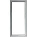 A rectangular white replacement door gasket.