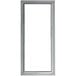 A white rectangular door gasket.