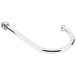 A chrome T&S gooseneck swivel spout.