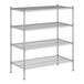 A wireframe of a Regency metal shelf.