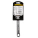 An Olympia Tools adjustable wrench with a chrome finish.