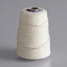 A cone of Choice 100% Cotton Butcher Sausage Twine on a white background.