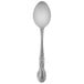 A Walco stainless steel demitasse spoon with a handle.