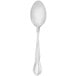 A silver Walco 9101 Illustra stainless steel teaspoon on a white background.