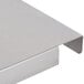 A stainless steel Manitowoc bin adapter kit.