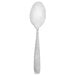 A Walco stainless steel teaspoon with a black handle.