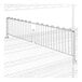 A Regency wire shelf divider on a white background.