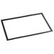 A black rectangular door gasket for Avantco GSM-3 refrigerators with white background.