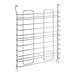 A metal tray slide with metal rods for Regency chrome shelves.