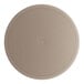 A Grosfillex Ibiza round table top in French taupe.