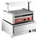 a close-up of a grill