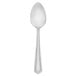 A silver Walco stainless steel teaspoon with a handle.