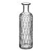 An American Metalcraft 28 oz. glass carafe with a diamond pattern.