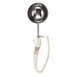 A Zeroll #10 ice cream scoop with a white plastic handle and metal bowl.
