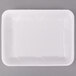 CKF 88176 (#4PR) White Foam Meat Tray 9 1/4 inch x 7 1/4 inch x 1 1/4 inch - 500/Case