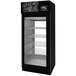 Maturmeat Black Merchandiser Stainless Steel Meat Aging Cabinet - 330 lb. / 150 kg, 220V, 3500W
