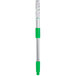 A green and silver Unger UniTec telescopic pole with a green tip.