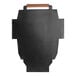 A black rectangular PTFE sheet with a wooden handle.