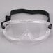Cordova clear safety goggles with black straps.