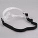 Cordova clear safety goggles with black strap.