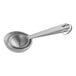 A Tablecraft stainless steel measuring spoon set with metal handles.