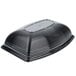 a black plastic container with a lid