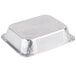 a close-up of a foil container