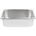 Vollrath 30242 Super Pan V® 1/2 Size Anti-Jam Stainless Steel Steam Table / Hotel Pan - 4 inch Deep