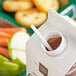 A white carton of juice with a Choice white sip straw inside.