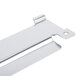 A silver metal Metro Large Bin Holder bracket.