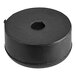 A black rubber Hobart bumper with a hole in the center.