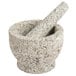 A Fox Run stone mortar and pestle.
