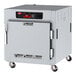 A white box with wheels, the Metro C5 8 Series Undercounter Holding Cabinet.