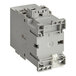 A grey electrical contactor with white plastic parts.