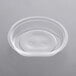 A clear plastic Choice parfait insert with a lid.