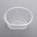 A clear plastic Choice parfait insert with a lid.