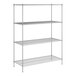 A wireframe of a Regency metal shelf.