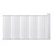 A group of metal grids with a chrome finish.
