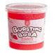 A plastic container of Bossen Pure25 Strawberry Bursting Boba.