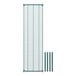 A green metal wire shelving kit with metal grid shelves and poles.