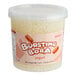 A large plastic tub of Bossen yogurt bursting boba.