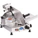 A Globe Chefmate meat slicer with a handle.